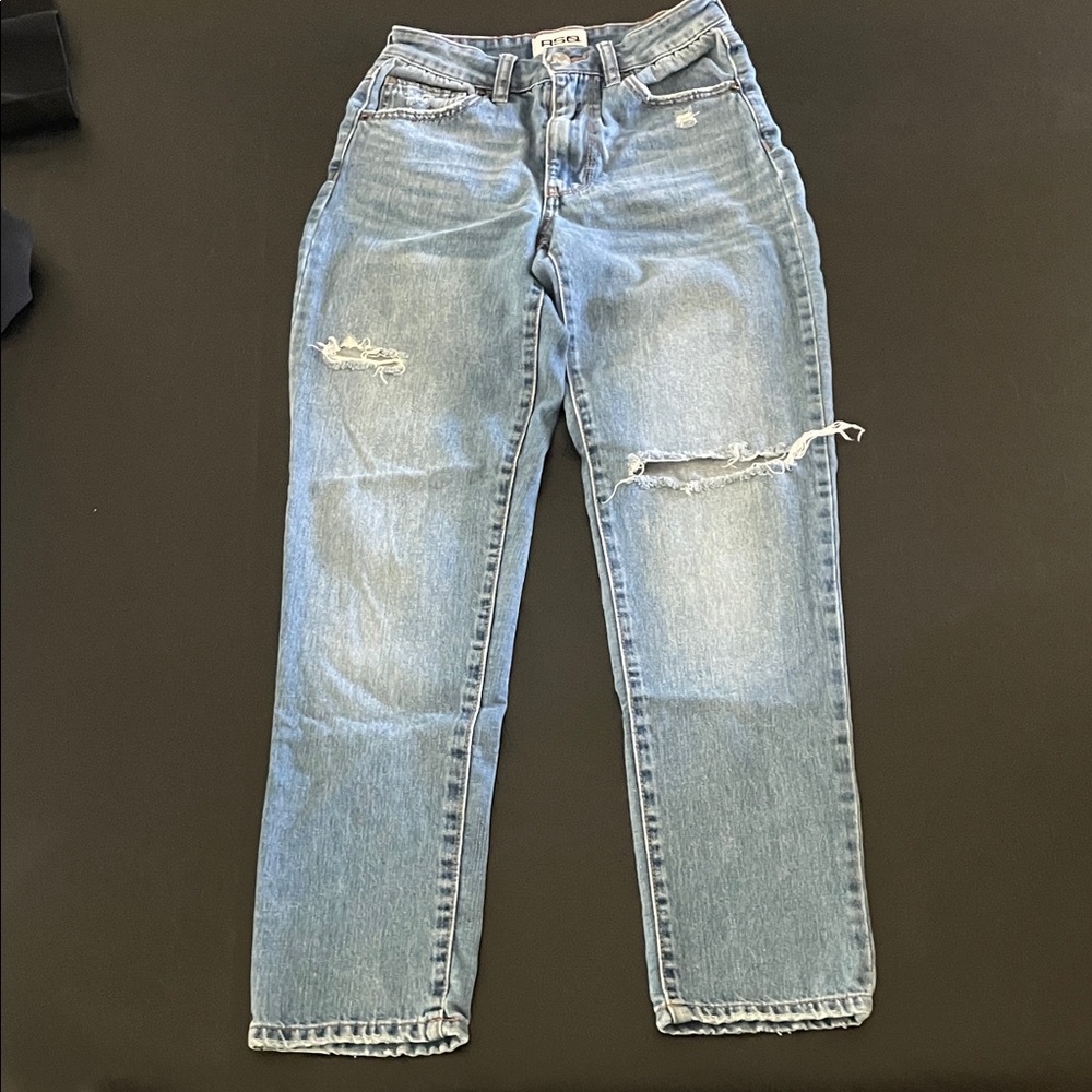 RSQ Light Blue Distressed Women Jeans